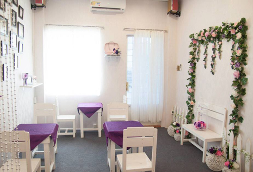 Quán cà phê Marry You: Sắc tím đầy lãng mạn Quán cà phê Marry You: Sắc tím đầy lãng mạn